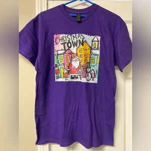 Purple Christmas Town Shirt